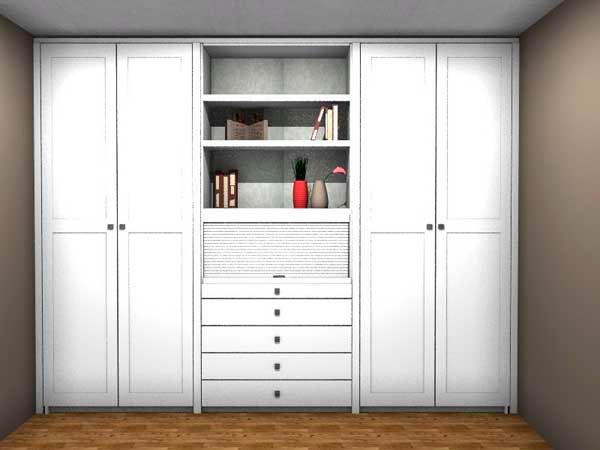 Muebles Rabanal closet en 3d