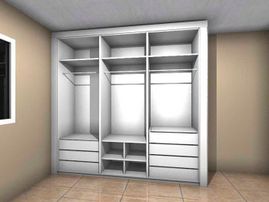 Muebles Rabanal interior de closet